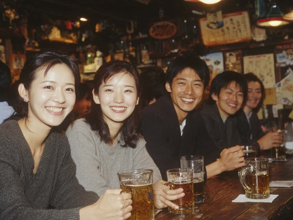 Group dating in Japan