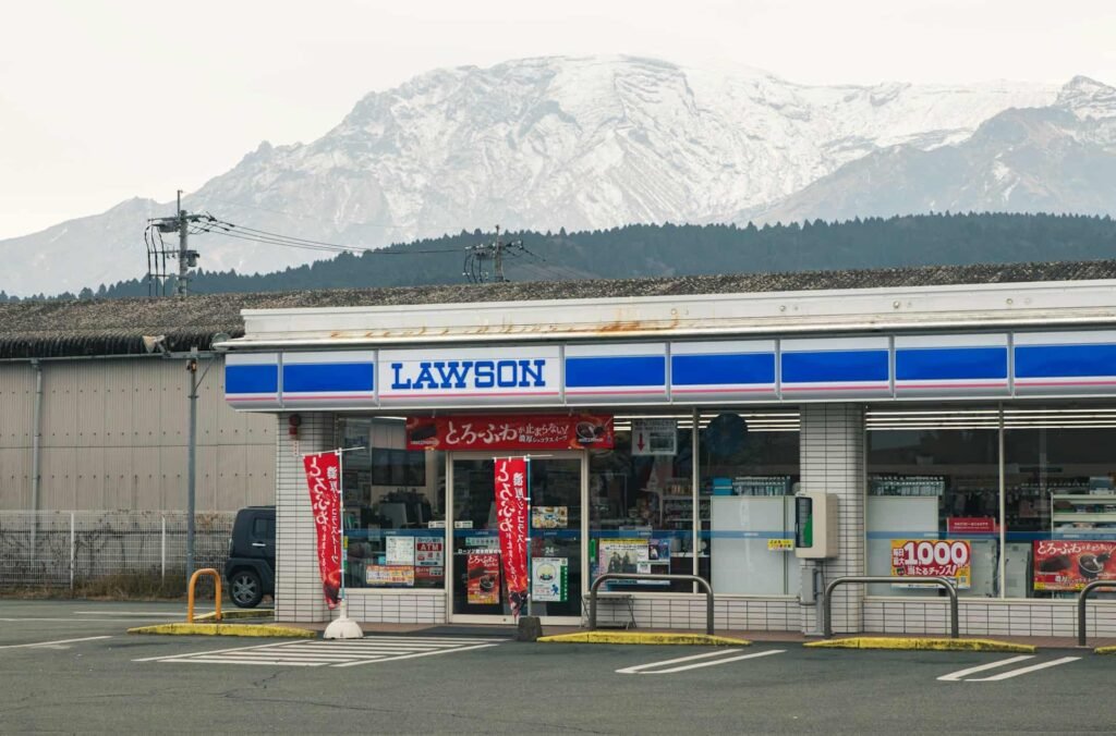 A lawson konbini store